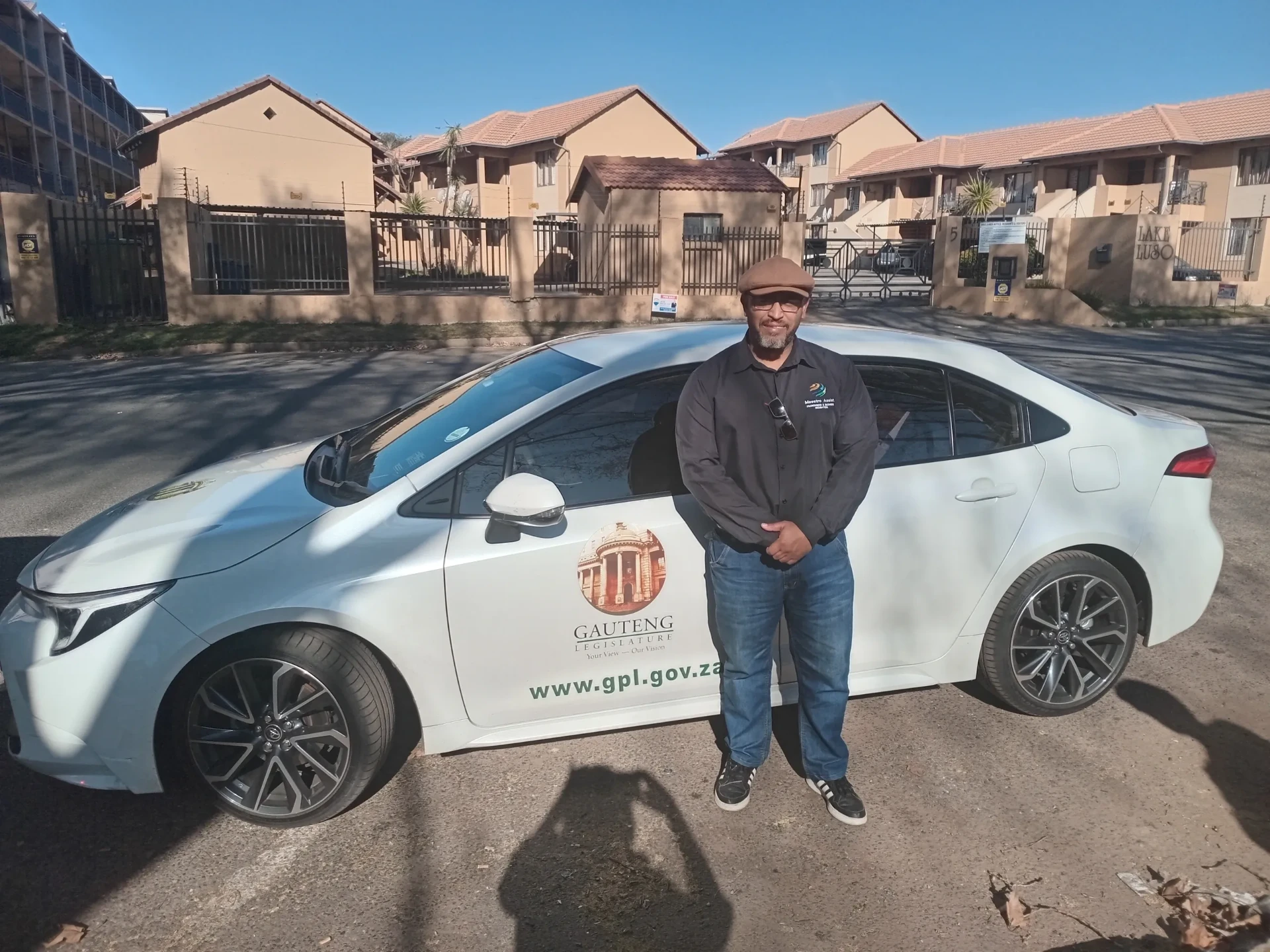 On the road for the Gauteng Provincial Legislature