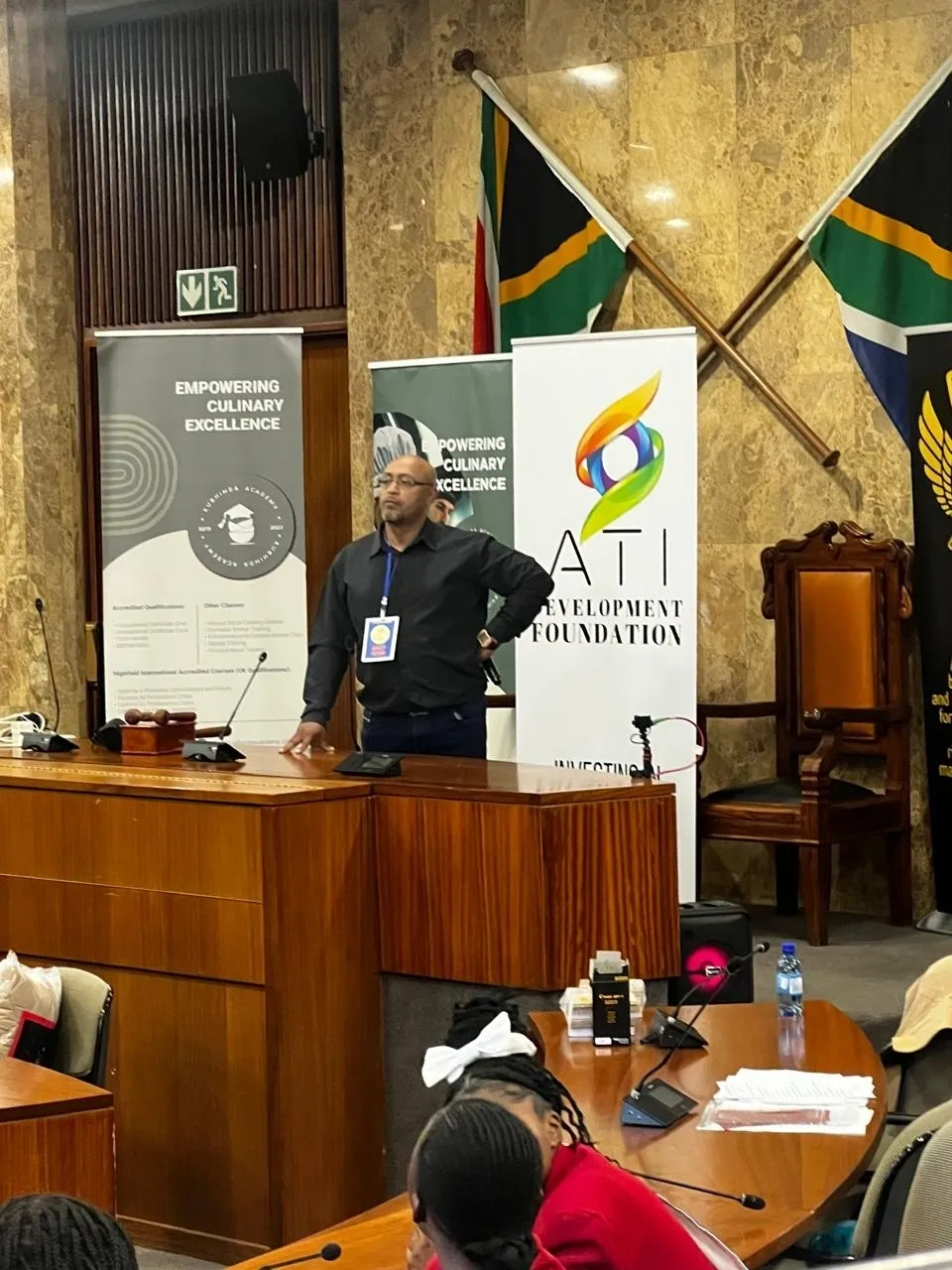 Speaking at the Gauteng Provincial Legislature