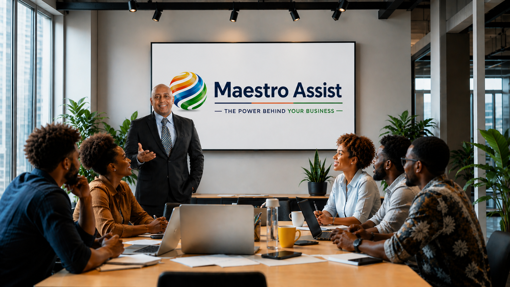 Maestro Assist team collaborating