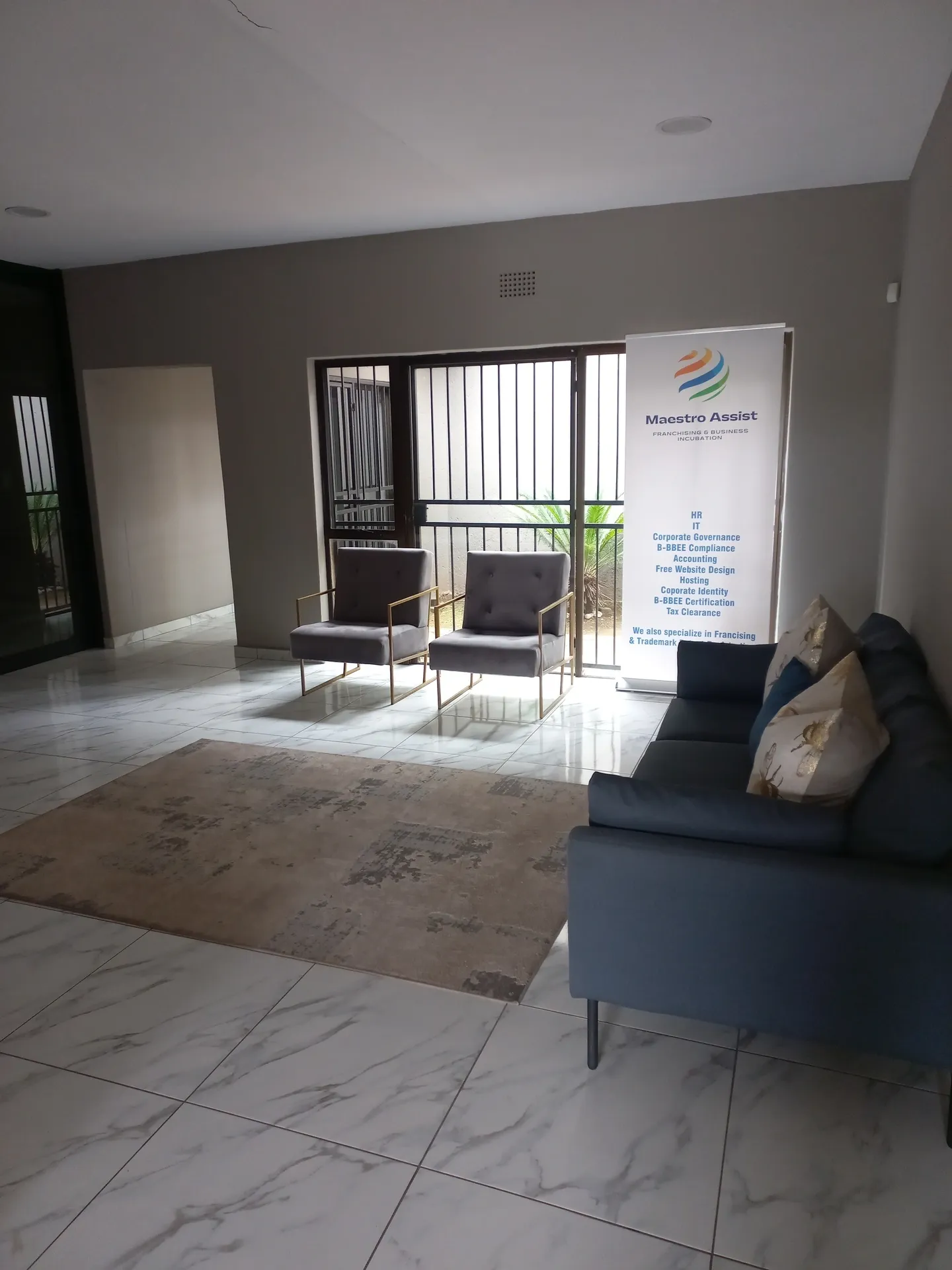 Maestro Assist reception area